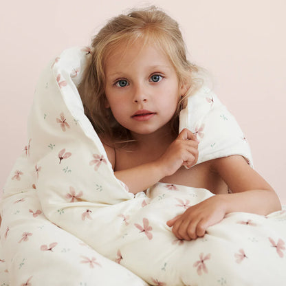 Bedding set, Baby, 70x100cm - GOTS Windflower Creme