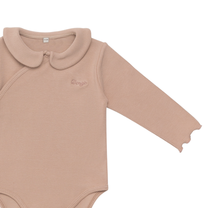 Evyne Bodysuit | Rose Mocha