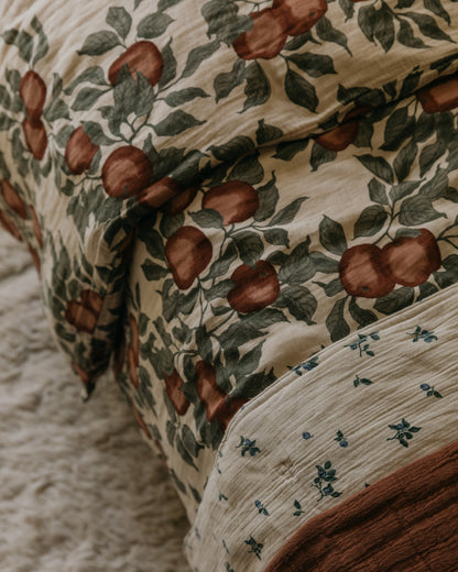 Muslin Bed Set Baby, Pomme