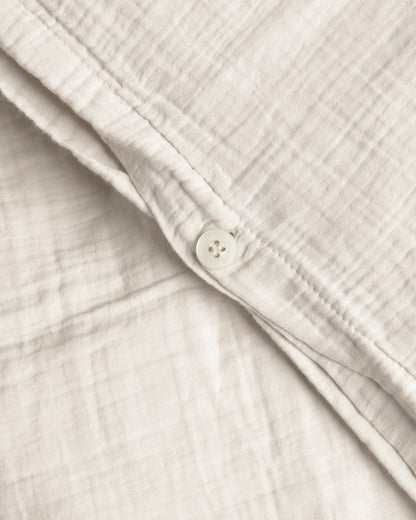 Muslin Bed Set Baby, Eggshell