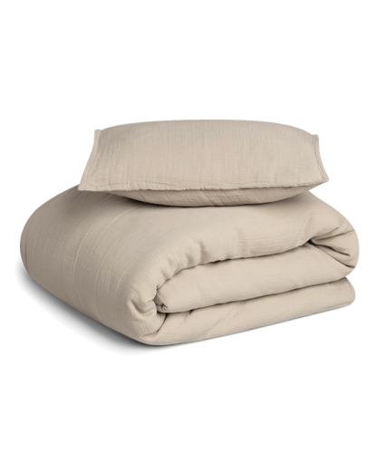 Muslin Bed Set Baby, Olive
