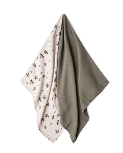Muslin Blanket 2 pcs 60x60 cm