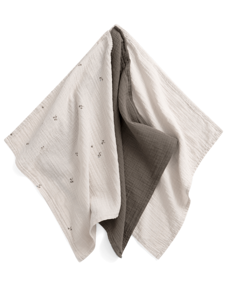 Muslin Burp Cloths 3 pcs 40x40 cm