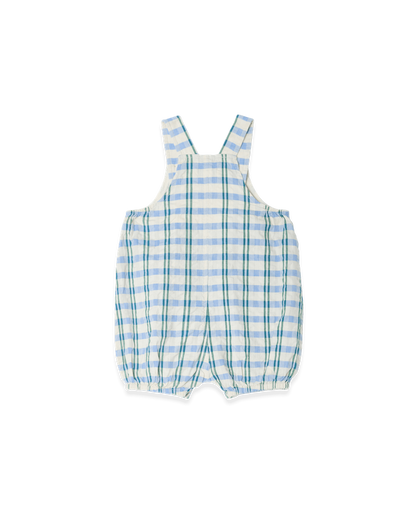 Seersucker Dungarees, Check Mar