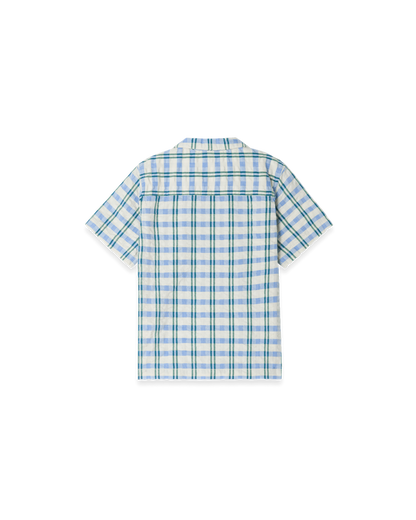 Seersucker SS Shirt Baby, Check Mar