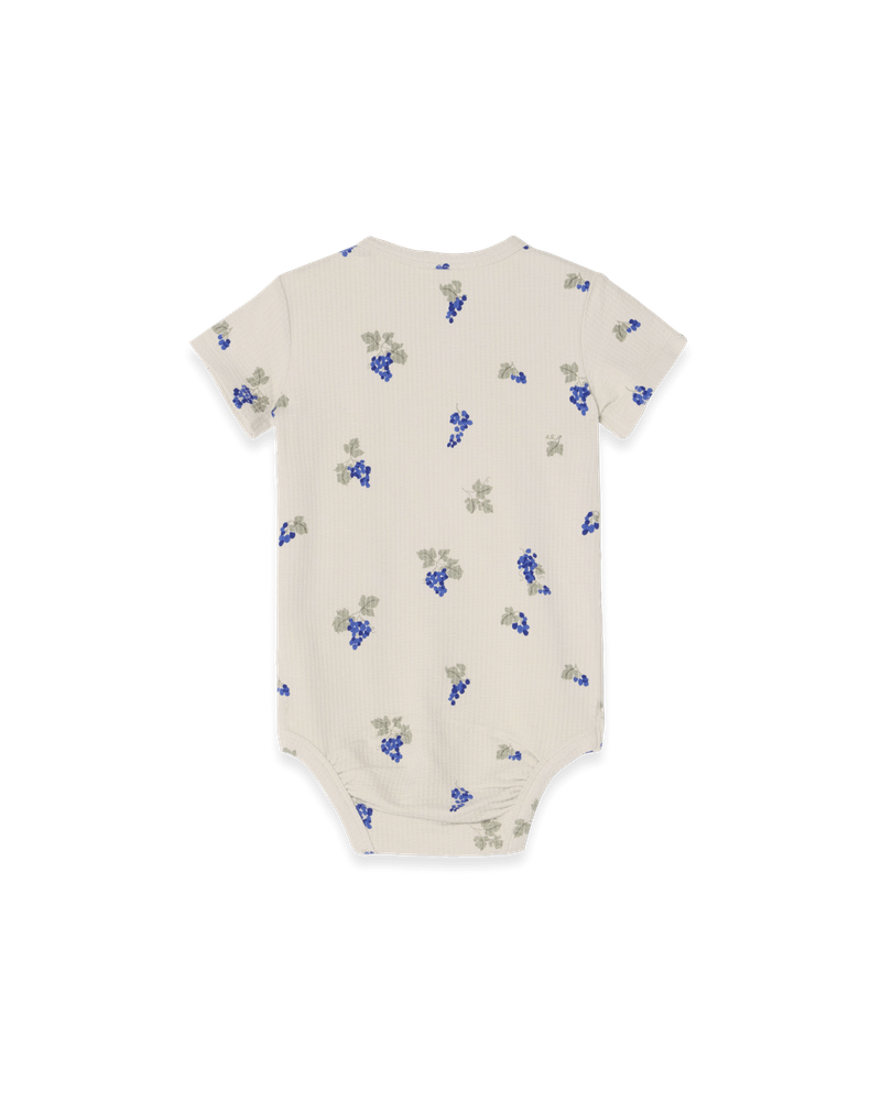 Structured Jersey SS Body, Grapes Ecru