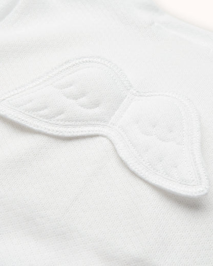 Pointelle Angel Wing Sleepsuit