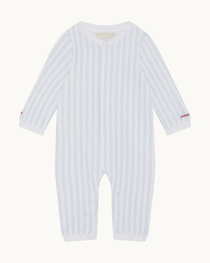Adore Stripe Romper – Blue