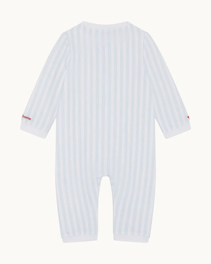 Adore Stripe Romper – Blue