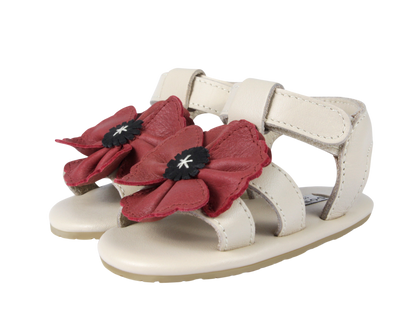 Tuti Fields | Poppy Scarlet Classic Leather