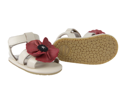 Tuti Fields | Poppy Scarlet Classic Leather