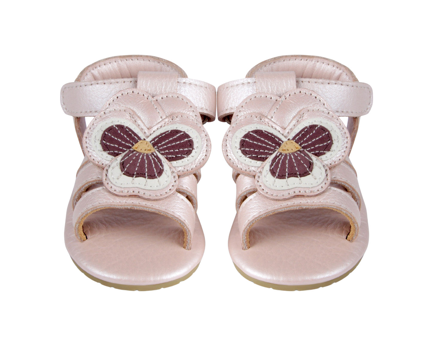 Tuti Fields Sandals | Violette Rose Metallic Leather