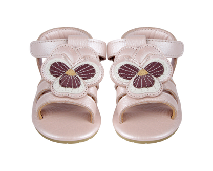 Tuti Fields Sandals | Violette Rose Metallic Leather