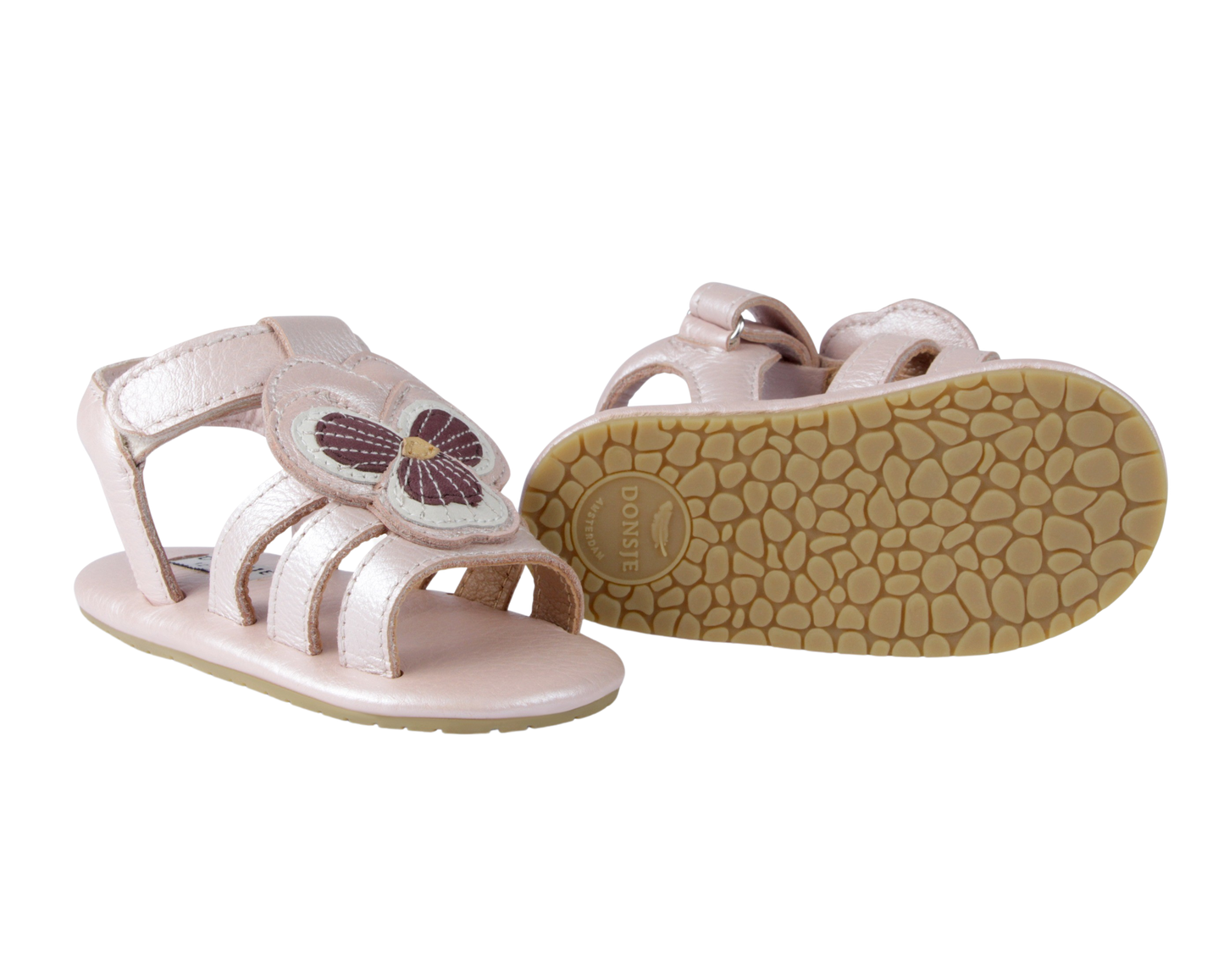 Tuti Fields Sandals | Violette Rose Metallic Leather