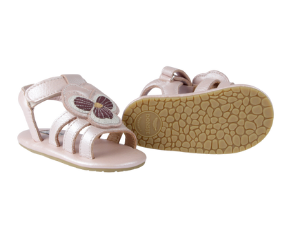 Tuti Fields Sandals | Violette Rose Metallic Leather