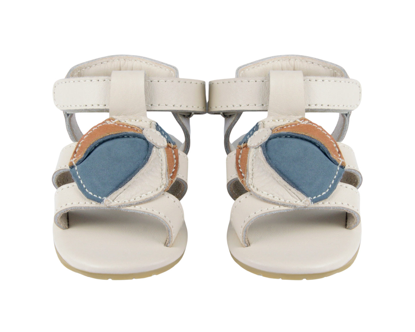 Flops | Beach Ball Blue Stone Leather