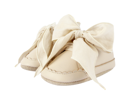 Lonny Sneakers Cream Leather