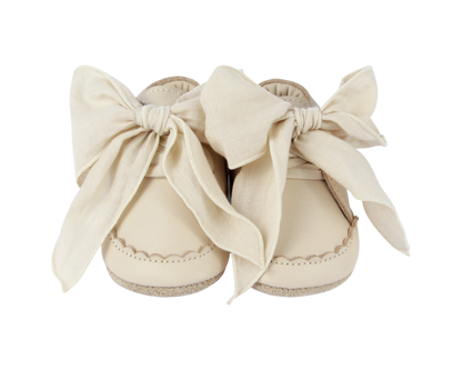 Lonny Sneakers Cream Leather