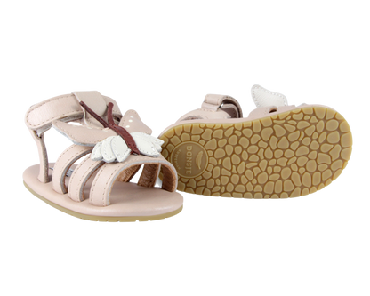 Tuti Sky Sandals | Butterfly Powder Metallic Nubuck