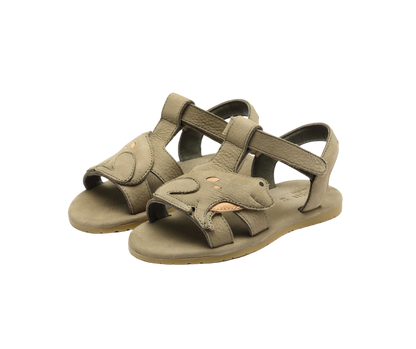 Escar Sandals | Frog Sage Betting Leather
