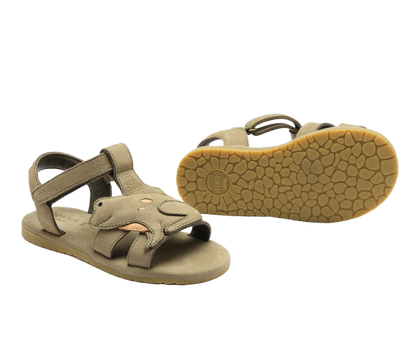 Escar Sandals | Frog Sage Betting Leather