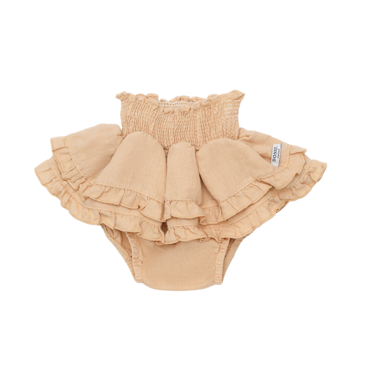 Vaibi Linen Bloomers Rose Latte
