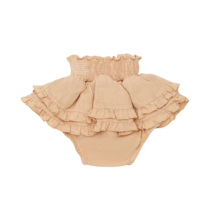 Vaibi Linen Bloomers Rose Latte