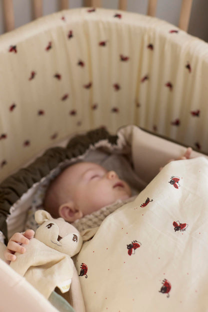 Comfort blanket with teether - Fawn