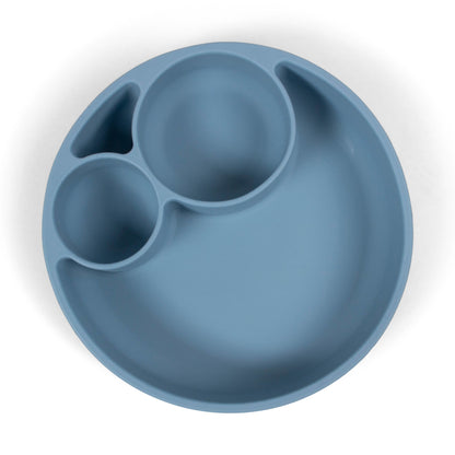 Silicone divided plate