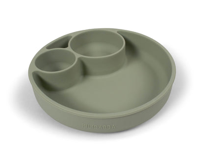 Silicone divided plate