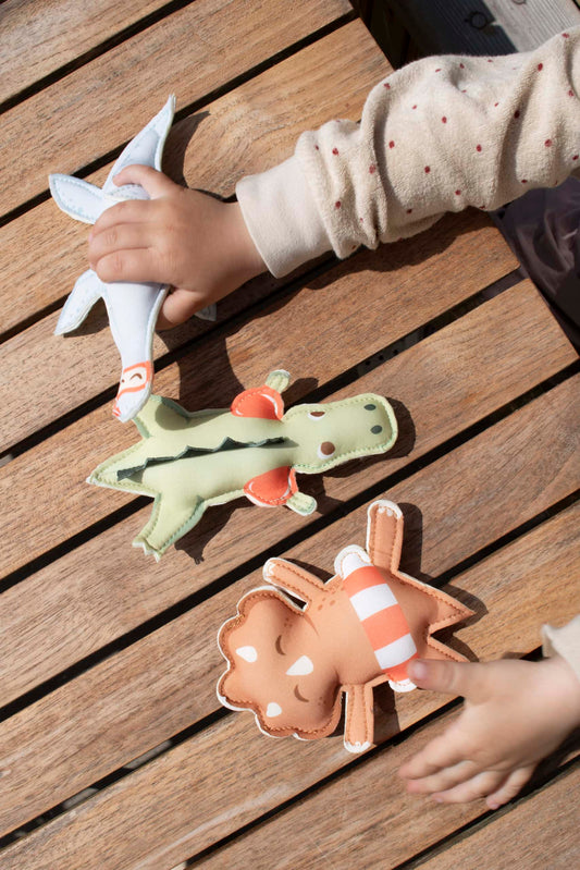 Neoprene bath toys - Dinos