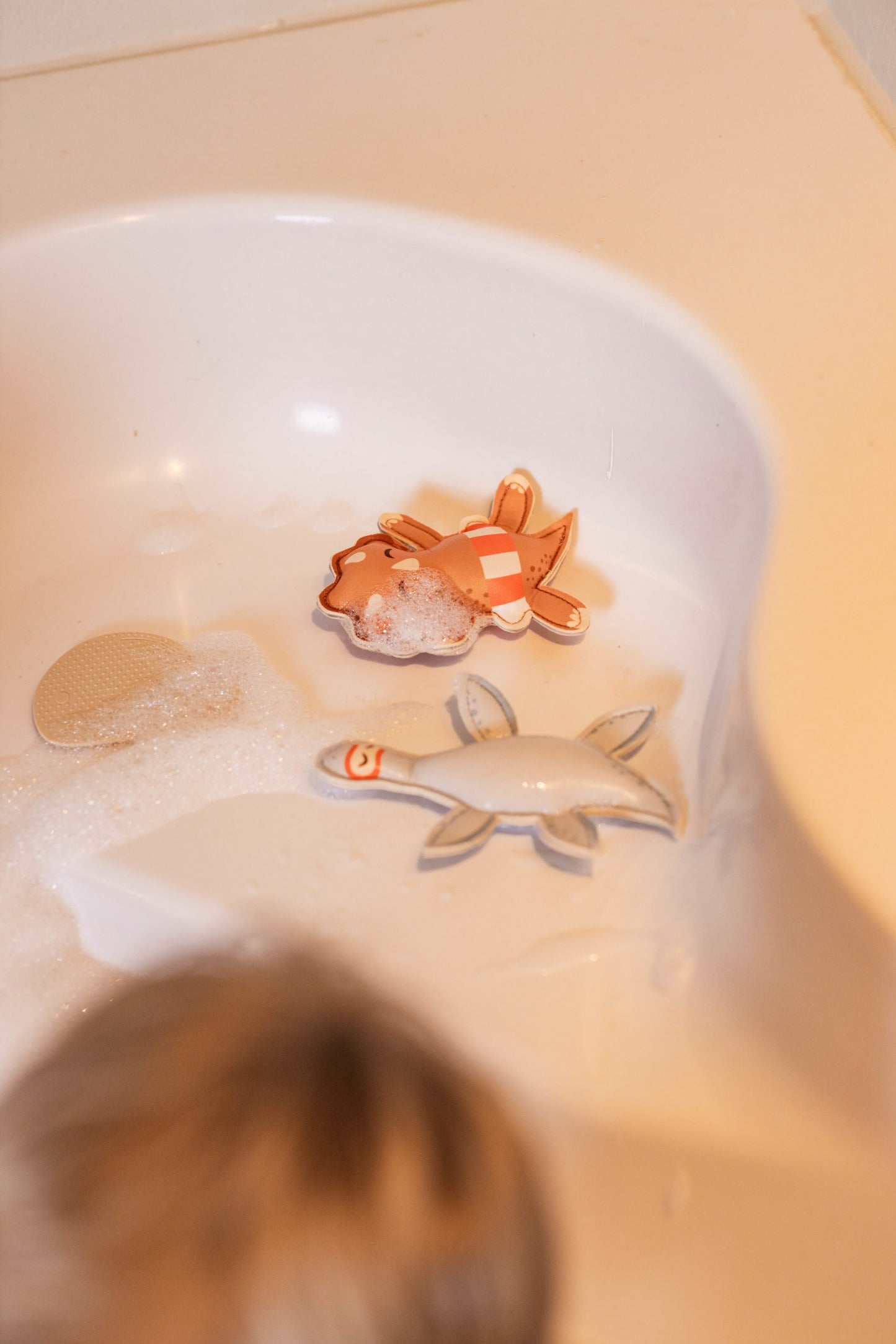 Neoprene bath toys - Dinos