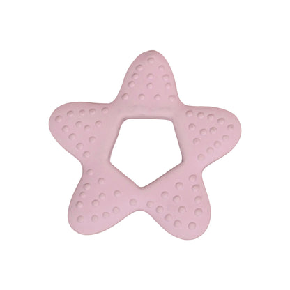 Teether - Star natural rubber