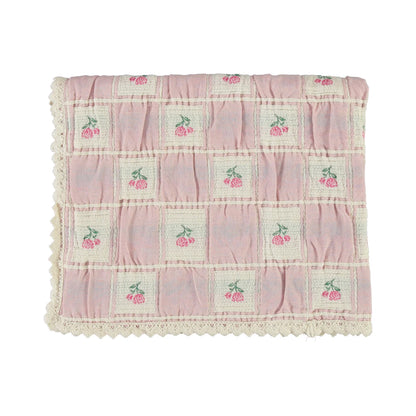 Rosette Blanket Rose Patchwork