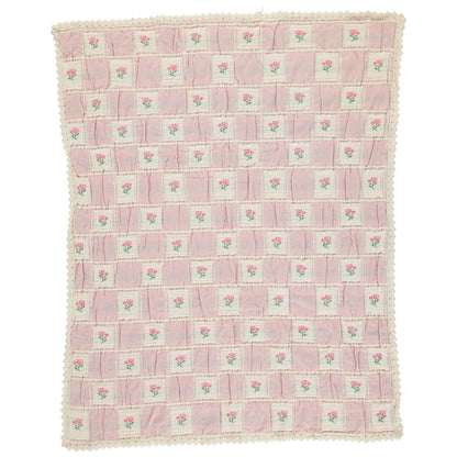 Rosette Blanket Rose Patchwork