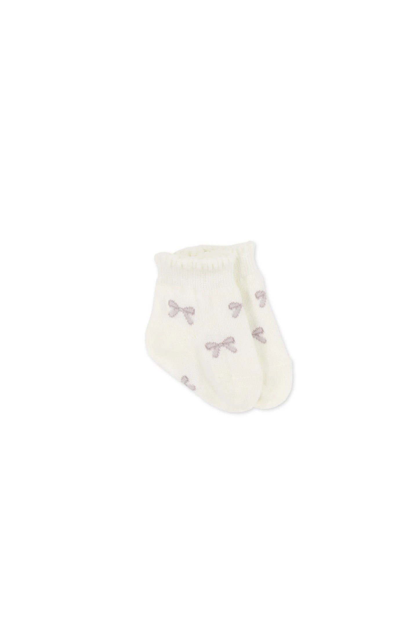 Mirabel Sock - Ballet Bow Egret