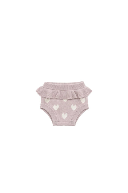 Molly Bloomer - Heart Jacquard Ballerina Marle