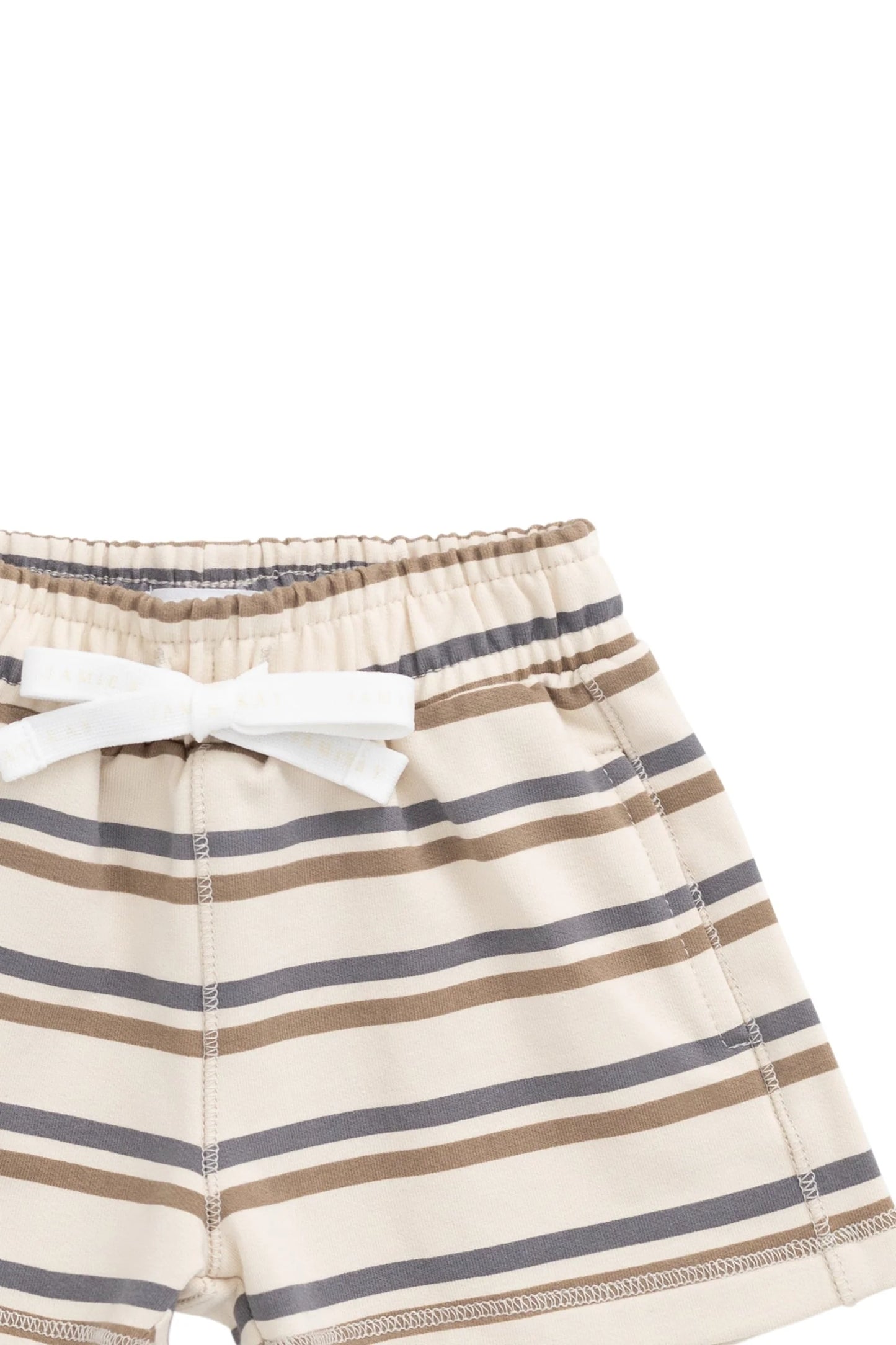 Organic Cotton Jalen Short - Raynor Stripe North Sea