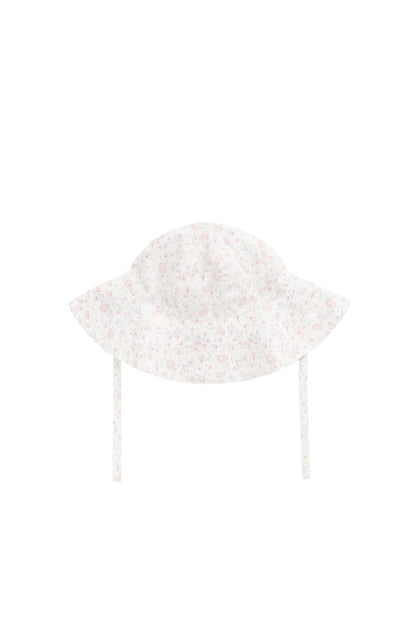 Organic Cotton Noelle Hat - Grace Floral