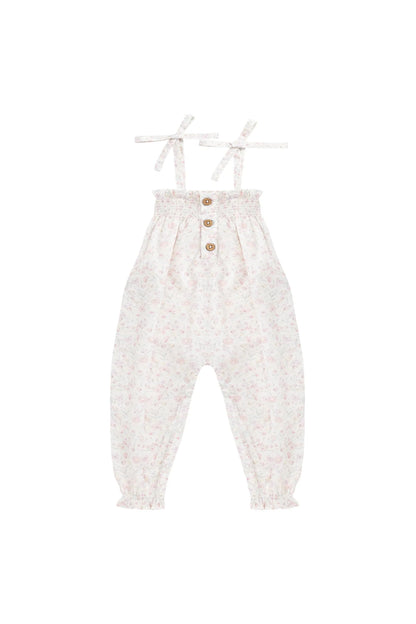 Organic Cotton Mirabel Jumpsuit - Grace Floral