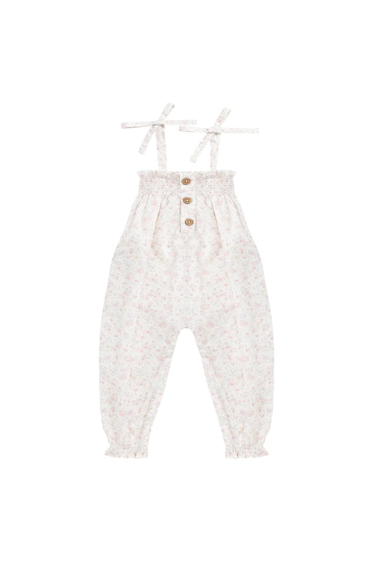 Organic Cotton Mirabel Jumpsuit - Grace Floral