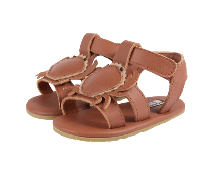 Ushy Sandals | Crab | Maple Leather