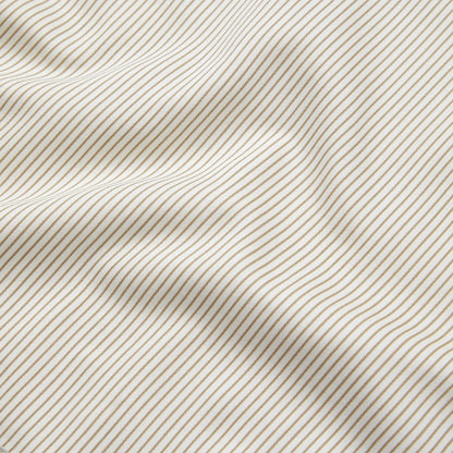 Bedding set, Junior, 100x140cm - GOTS Classic Stripes Camel