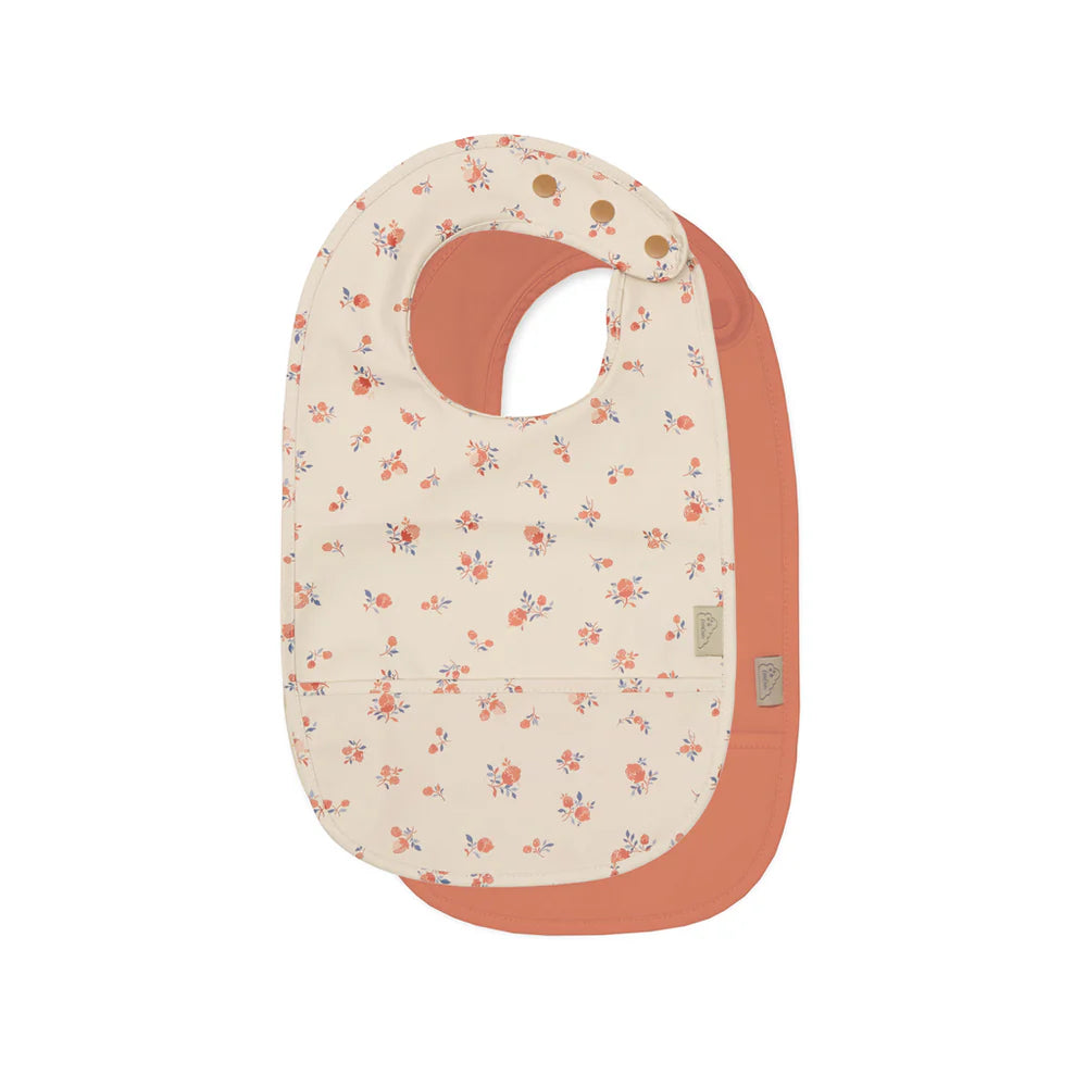 Bib w/ pocket, 2-pack