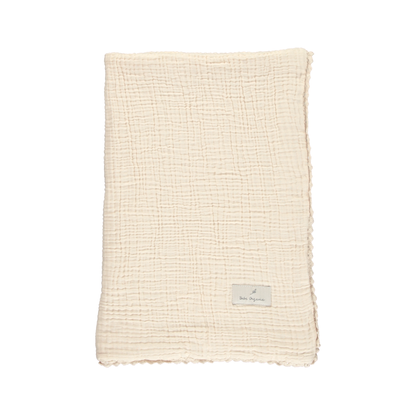 Snuggle Blanket Natural Muslin Baby Size