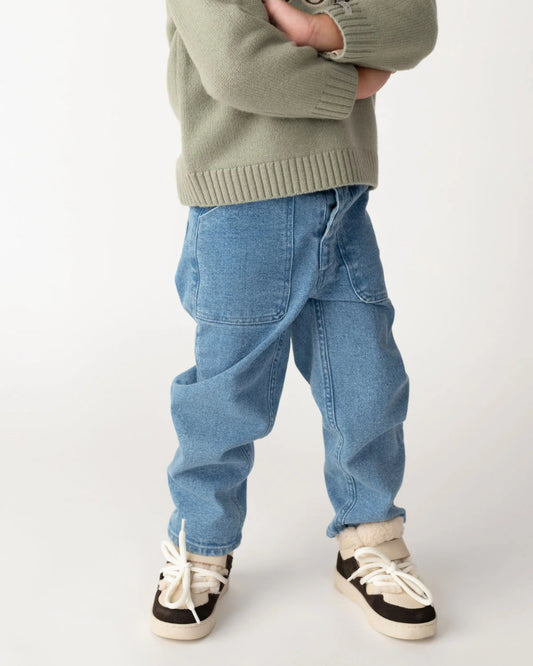 Duuc Denim Trousers | Vintage Blue