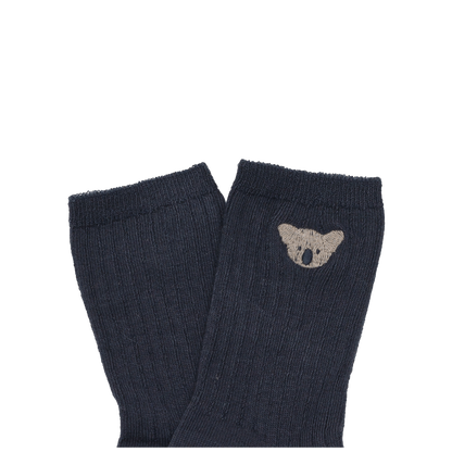Bell Socks | Koala | Night Blue