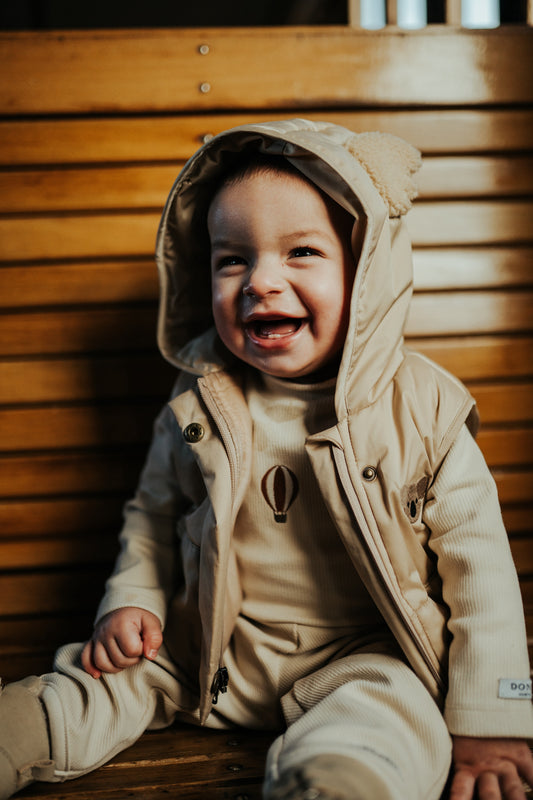 Luijx Bodywarmer | Koala | Soft Taupe