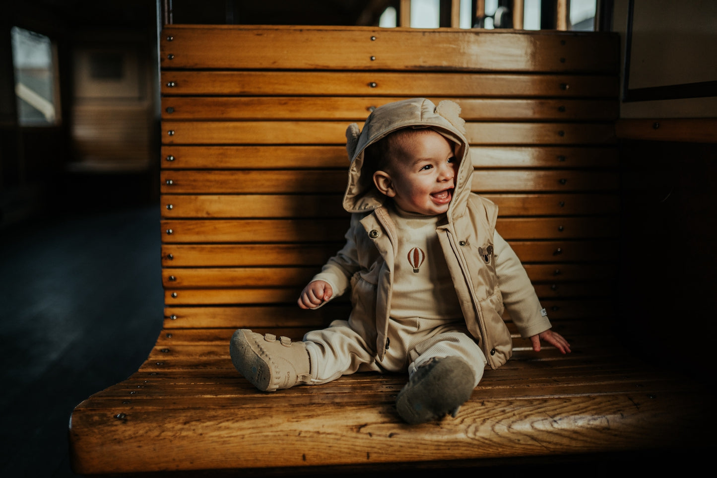 Stev Bodysuit | Air Balloon | Macaroon