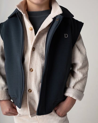 Druun Gilet | Stone Grey
